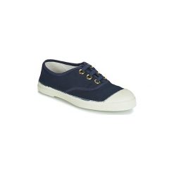 Buty Bensimon TENNIS LACET GOLDEN EYELET. Niebieskie trampki i tenisówki damskie Bensimon, bez wzorów, bez zapięcia. Za 149,00 zł.