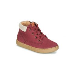 Buty Dziecko Shoo Pom PLAY DESERT FUR. Czerwone trampki dziewczęce Shoo Pom, bez wzorów, bez zapięcia. Za 295,20 zł.