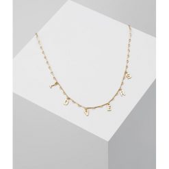 MALAIKARAISS CHARM MESSAGE LOVERS Naszyjnik goldcoloured. Żółte naszyjniki damskie marki MALAIKARAISS. Za 419,00 zł.