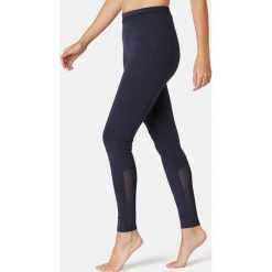 Legginsy Gym & Pilates 520 damskie. Czarne legginsy sportowe damskie NYAMBA, xl, bez wzorów, z elastanu, na jogę i pilates. Za 64,99 zł.