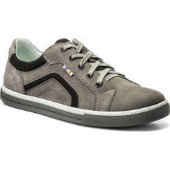 Sneakersy SERGIO BARDI - Carolei SS127320318GR 409. Szare sneakersy męskie marki Sergio Bardi, na co dzień, bez wzorów, ze skóry, klasyczne, bez zapięcia. W wyprzedaży za 189,00 zł.