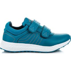 Wygodne buty sportowe HYACINTHE. Niebieskie buciki niemowlęce marki AX BOXING. Za 72,90 zł.