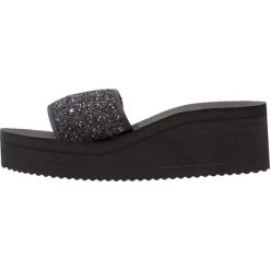 Klapki damskie: flip*flop POOL WEDGE GLITTER Klapki black
