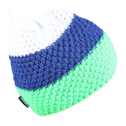 Sherpa Czapka Zimowa Gemma Blue. Niebieskie czapki zimowe damskie marki Sherpa, na zimę, z dzianiny. Za 59,00 zł.