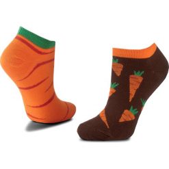 Skarpetki męskie: Skarpety Niskie Unisex MANY MORNINGS – Garden Carrot Brązowy Pomarańczowy