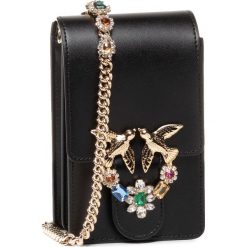 Torebka PINKO - Love Smart Jewels C. PE 20 PLTT 1P21M5 Y5FF Vlack Z99. Czarne torebki klasyczne damskie Pinko, bez wzorów, ze skóry, eleganckie, bez dodatków. Za 1079,00 zł.