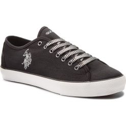 Tenisówki U.S. POLO ASSN. - Terry DYON4147S8/C1 Blk. Czarne półbuty damskie marki U.S. Polo Assn., z gumy. W wyprzedaży za 159,00 zł.