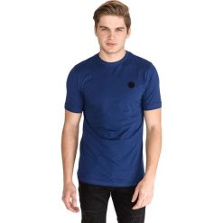 Jack & Jones Booker Bla. Koszulka Niebieski. Niebieskie podkoszulki męskie Jack & Jones, xxl, bez wzorów, z bawełny, z krótkim rękawem. Za 87,95 zł.