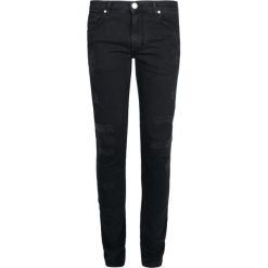 Versace Jeans Jeansy "Skinny". Czarne jeansy męskie Versace Jeans, bez wzorów. Za 429,00 zł.