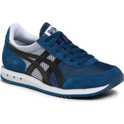 Sneakersy ONITSUKA TIGER - New York 1183A578 Mako Blue/Black 400. Niebieskie półbuty damskie Onitsuka Tiger, bez zapięcia. W wyprzedaży za 269,00 zł.