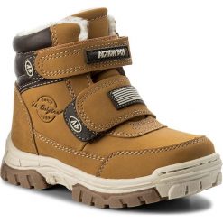 Buty zimowe chłopięce: Trapery ACTION BOY – CP07-2772 Camel 1 M