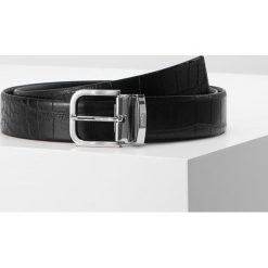 Paski męskie: Armani Collezioni Pasek nero