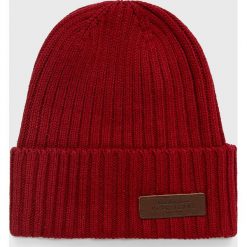 Pepe Jeans - Czapka New Ural. Niebieskie czapki męskie Pepe Jeans, na zimę, bez wzorów, z bawełny. W wyprzedaży za 69,90 zł.