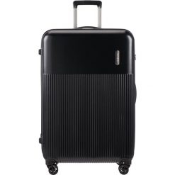 Walizka "New Wonder" w kolorze czarnym - 52 x 76 x 30 cm. Czarne walizki Samsonite & Co., bez wzorów, z materiału. W wyprzedaży za 604,95 zł.