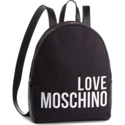 Plecak LOVE MOSCHINO - JC4114PP17LO0000 Nero. Czarne plecaki damskie marki Love Moschino, ze skóry ekologicznej, eleganckie. Za 839,00 zł.