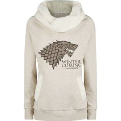 Bluzy damskie: Gra o Tron Winter Is Coming Bluza damska odcienie beżowego