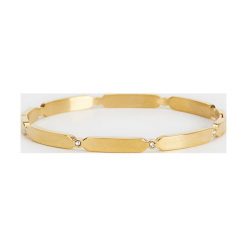 Parfois - Bransoletka. Żółte bransoletki damskie Parfois, metalowe. W wyprzedaży za 39,90 zł.