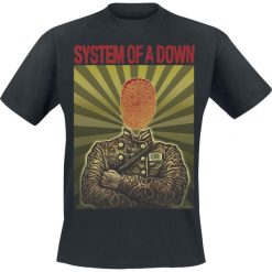 T-shirty męskie z nadrukiem: System Of A Down Soldier T-Shirt czarny
