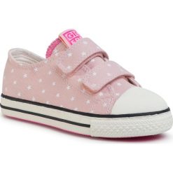 Trampki GIOSEPPO - Linter 58003 Pink. Różowe trampki dziewczęce Gioseppo, bez wzorów, z gumy, na rzepy. Za 169,00 zł.