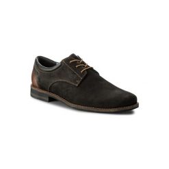 LASOCKI FOR MEN MI08-C366-401-01. Czarne półbuty męskie Lasocki For Men, bez wzorów, ze skóry, bez zapięcia. Za 189,99 zł.