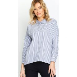 Bluzki damskie: Ciemnoniebieska Bluzka All In Stripes