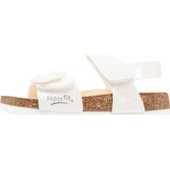 Sandały chłopięce: Superfit FUSSBETTPANTOFFEL Sandały weiß
