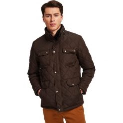 Kurtka przejściowa w kolorze brązowym. Pomarańczowe płaszcze męskie Polo Club Men, xl, bez wzorów, bez kaptura. W wyprzedaży za 322,95 zł.