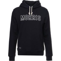 Bluzy męskie: Morris BAXTER HOOD Bluza z kapturem old blue