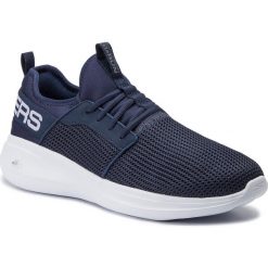 Buty SKECHERS - Valor 55103/Nvy Navy. Niebieskie buty sportowe męskie Skechers, ze skóry ekologicznej, bez zapięcia, do biegania. Za 259,99 zł.
