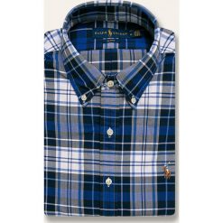 Polo Ralph Lauren - Koszula. Niebieskie koszule męskie Polo Ralph Lauren, s, bez wzorów, z bawełny, casualowe, polo, z długim rękawem. Za 519,90 zł.