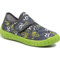 Kapcie SUPERFIT - 6-00279-20 S Grau. Szare sandały chłopięce Superfit, z materiału. Za 109,00 zł.