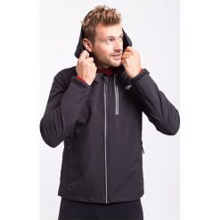Kurtka treningowa męska KUMTR202z - czarny. Czarne kurtki męskie 4f, na zimę, s, z materiału. W wyprzedaży za 119,99 zł.