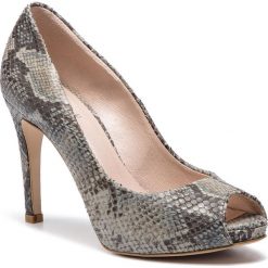 Szpilki SIMPLE - Olivia DCG795-R44-HL00-5700-0 59. Szare półbuty damskie Simple, bez wzorów, ze skóry, eleganckie, bez obcasa, na obcasie, bez zapięcia. W wyprzedaży za 299,00 zł.