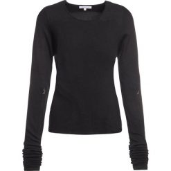 Sweter Patrizia Pepe 9M0878/A5F2. Czarne swetry damskie Patrizia Pepe, m, bez wzorów, z wełny, klasyczne, bez rękawów, bez kaptura. W wyprzedaży za 409,00 zł.
