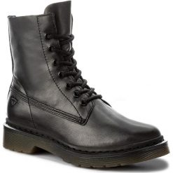 Botki TAMARIS - 1-25007-39 Navy 805. Szare botki damskie skórzane marki Tamaris. W wyprzedaży za 199,00 zł.
