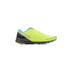 Buty do biegania Salomon Mens Sense Pro Max 392038. Żółte buty sportowe męskie Salomon, bez zapięcia, do biegania. Za 471,10 zł.