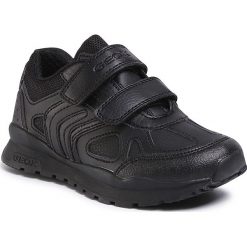 Sneakersy GEOX - J Pavel B. F J8415F 0BUCE C9999 S Black. Czarne trampki chłopięce Geox, na rzepy. W wyprzedaży za 199,00 zł.
