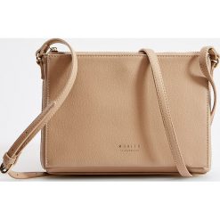 Torebka typu crossbody - Kremowy. Białe torebki klasyczne damskie Mohito, bez wzorów, bez dodatków. Za 89,99 zł.