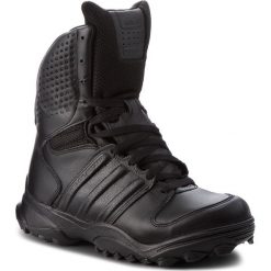 Buty adidas - GSG-9.2 807295 Black1/Black1/Black1. Czarne buty sportowe męskie Adidas, ze skóry ekologicznej, bez zapięcia, outdoorowe, climaproof (adidas). W wyprzedaży za 499,00 zł.