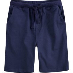 Endo - Szorty dziecięce 122-128 cm. Niebieskie spodenki chłopięce marki Endo, bez wzorów, z bawełny, casualowe. W wyprzedaży za 29,90 zł.