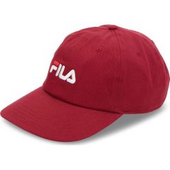Czapka z daszkiem FILA - Dad Cap Linear Strap Back 685034 Rhubarb J93. Czerwone czapki damskie Fila, bez wzorów, z bawełny. W wyprzedaży za 129,00 zł.