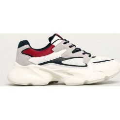Jack & Jones - Buty. Białe sneakersy męskie Jack & Jones, na sznurówki. Za 259,90 zł.
