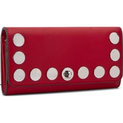 Portfele damskie: Duży Portfel Damski MICHAEL KORS – Rivington Stud 32S7SR7F3L Bright Red