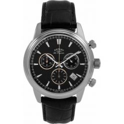 ZEGAREK ROTARY Monaco GS90125/04. Czarne zegarki męskie marki ROTARY, ze stali. Za 2090,00 zł.