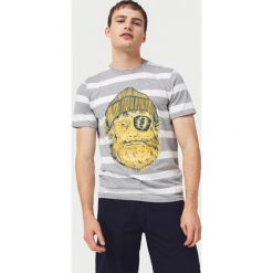 O'Neill Jack Koszulka Szary. Szare koszulki męskie O'Neill, xl, w paski, z bawełny, bez kołnierzyka, krótkie. Za 163,95 zł.