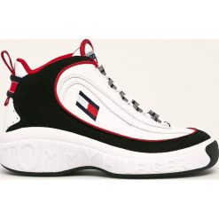 Tommy Jeans - Buty. Białe buty sportowe damskie Tommy Jeans, bez wzorów, z jeansu, sportowe. Za 559,90 zł.