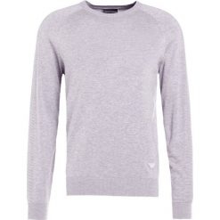 Swetry klasyczne męskie: Emporio Armani CREW FINE Sweter grigio