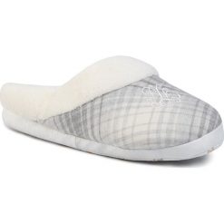 Kapcie LAUREN RALPH LAUREN - Slippers ILN01766 Grey Pld 060. Szare klapki damskie Lauren Ralph Lauren, bez wzorów, z materiału, bez obcasa. W wyprzedaży za 209,00 zł.