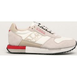 Napapijri - Buty. Brązowe buty sportowe damskie Napapijri, ze skóry. Za 429,90 zł.