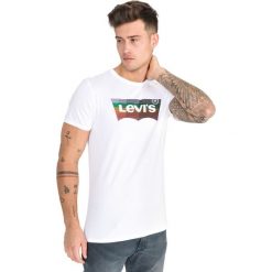 Levi's Koszulka Biały. Białe podkoszulki męskie s, z nadrukiem, z bawełny. Za 102,95 zł.